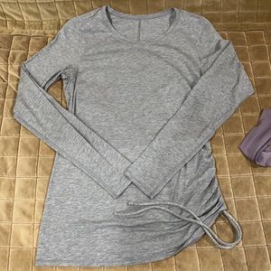 Lululemon long sleeve cotton tshirt